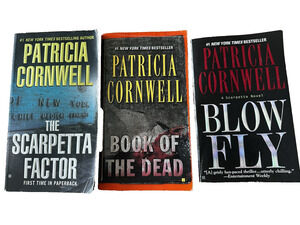 Patricia Cornwell PB Novel Book 3 Lot Scapetta Factor/Blowfly/Book of the Dead